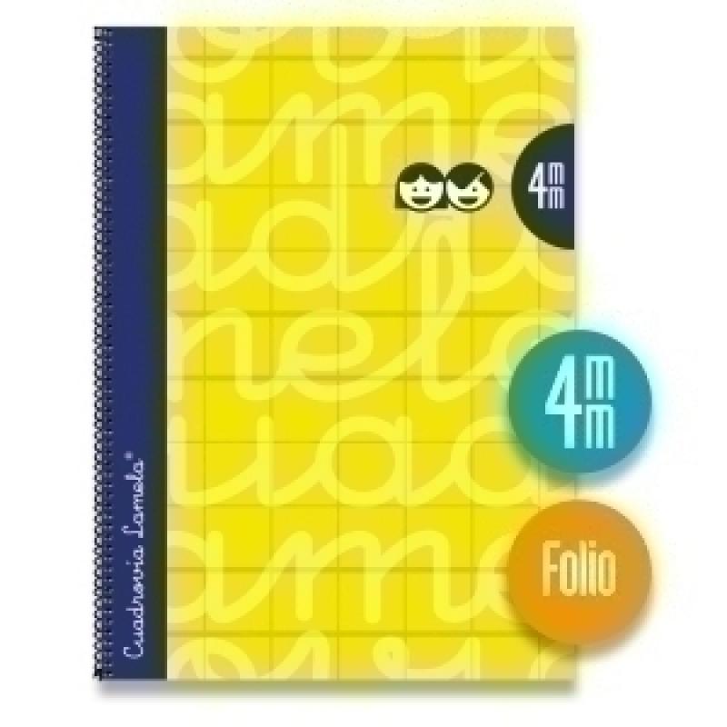 lamela-bloc-tapa-forrada-fº-80h-cuadrovia-4-mm-amarillo