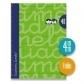 lamela-bloc-tapa-forrada-fº-80h-cuadrovia-4-mm-verde