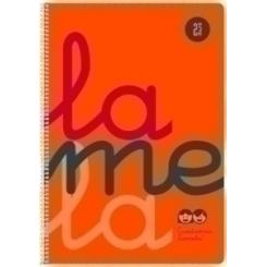 Lamela Bloc Tapa Polipropileno Fº 80H Cuadrovia 2,5 Mm Naranja