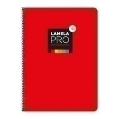 Lamela Bloc T.Dura Fº 100H Cdv. 4 Rojo