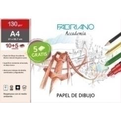 Laminas Dibujo Fabriano 24X32 C/R Bolsa De 10