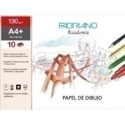 Laminas Dibujo Fabriano 24X32 Lisa Bolsa De 10