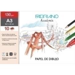 Laminas Dibujo Fabriano A3 Lisa Bolsa De 10