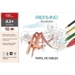 Laminas Dibujo Fabriano A3+ Lisa Bolsa De 10