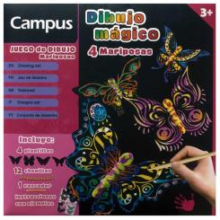 Laminas Dibujo Magico Campus Mariposa