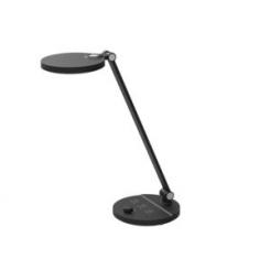 Lampara de oficina Q-CONNECT sobremesa profesional abs 80 leds 7 w con interruptor color negro