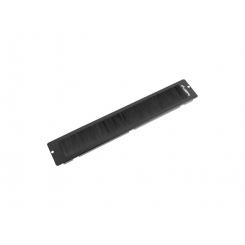 Lanberg AK-1105-B accesorio de bastidor Panel pasacables con cepillo