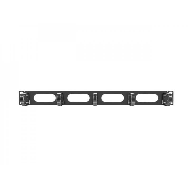 lanberg-ak-1205-b-accesorio-de-bastidor-panel-de-gestion-de-cables