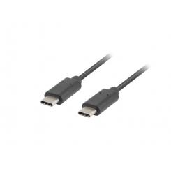 Lanberg CA-CMCM-10CU-0010-BK cable USB 1 m USB 2.0 USB C Negro