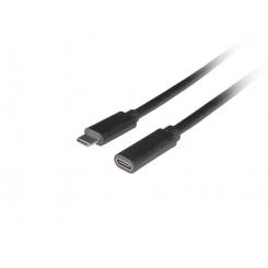Lanberg CA-USBE-20CC-0015-BK cable USB USB 3.2 Gen 1 (3.1 Gen 1) 1,5 m USB C Negro