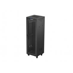Lanberg FF01-6637-23BL armario rack 37U Rack o bastidor independiente Negro