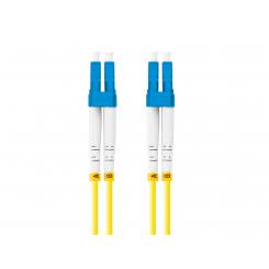 Lanberg FO-LULU-SD11-0010-YE cable de fibra optica 3 m LC G.657.A1 Amarillo