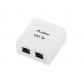 lanberg-ou5-0002-w-caja-de-tomacorriente-rj-45-blanco