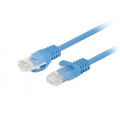 Lanberg PCU6-20CC-0025-B cable de red Azul 0,25 m Cat6 U/UTP (UTP)