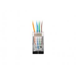 Lanberg PLS-6020EZ conector RJ45 Transparente