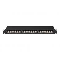Lanberg PPSA-1024-B panel de parcheo 1U