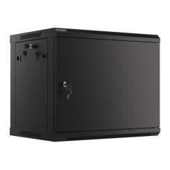 Lanberg WF01-6409-00B armario rack 9U Bastidor de pared Negro