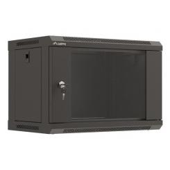 Lanberg WF03-5306-10B armario rack 6U Bastidor de pared Negro