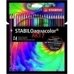 Lapices Aclb.Stabilo Aquacolor E.24