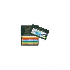 Lápices Acuarelable FABER-CASTELL Albrecht Dürer estuche metálico 12 uds