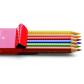 Lápices Acuarelables FABER-CASTELL Colour Grip estuche de  6
