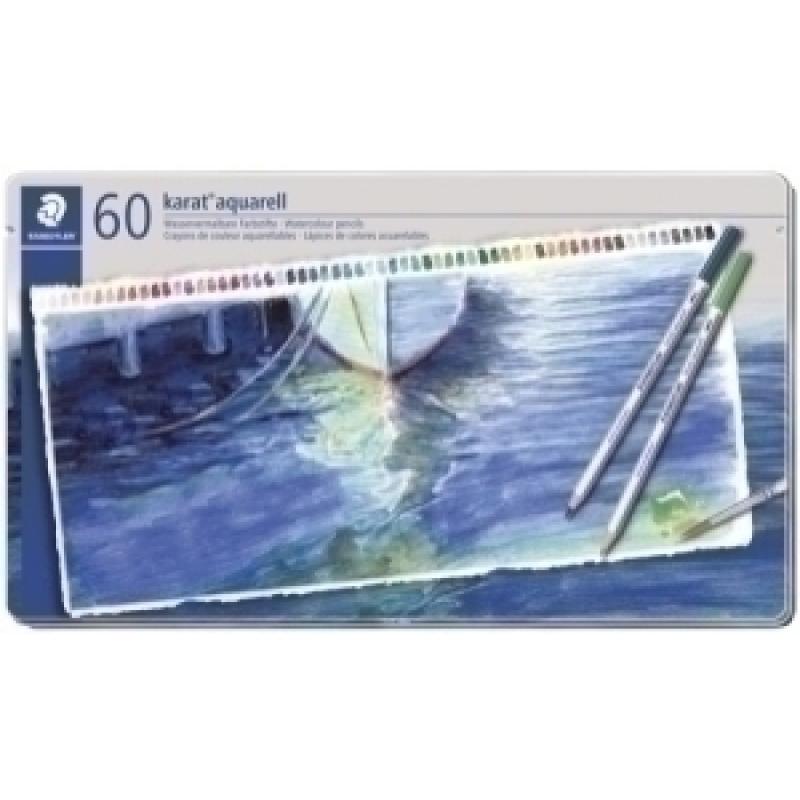 lapices-acuarelables-staedtler-125-karat-estuche-metal-de-60