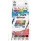 lapices-carioca-bicolor-triangular-caja-de-12