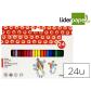 lapices-cera-liderpapel-caja-de-24-colores