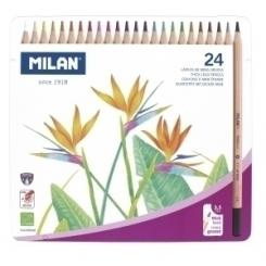 LAPICES COLOR 213 MILAN  CAJA METAL.24