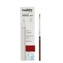 Lapices Color CARIOCA Plus Caja 12 Rojo