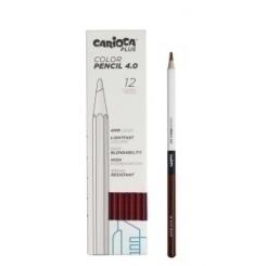 Lapices Color CARIOCA Plus Caja 12 uds marrón claro