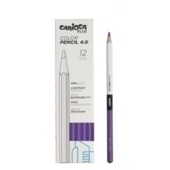 Lapices Color CARIOCA Plus Caja 12 uds Morado
