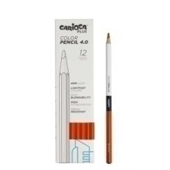 Lapices Color CARIOCA Plus Caja 12 uds Naranja