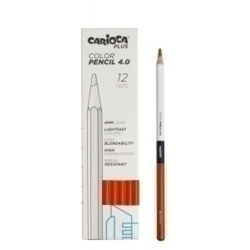 lapices-color-carioca-plus-caja-12-uds-naranja