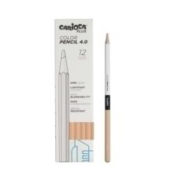 Lapices Color CARIOCA Plus Caja 12 uds Rosa