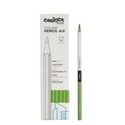 Lapices Color CARIOCA Plus Caja 12 uds verde claro