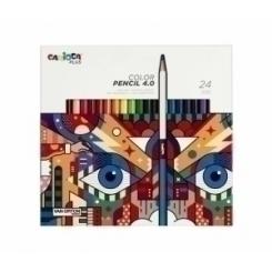 Lapices Color CARIOCA Plus Caja 24 uds colores surtidos