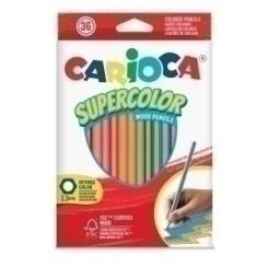 Lapices Color Carioca Supercolor Caja De 36