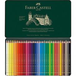 Lápices Color FABER-CASTELL Polychromos estuche metálico 36 uds