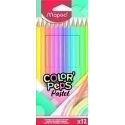 Lapices Color Maped Pastel Es.12