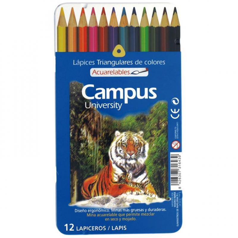 lapices-colores-campus-acuarel-12col