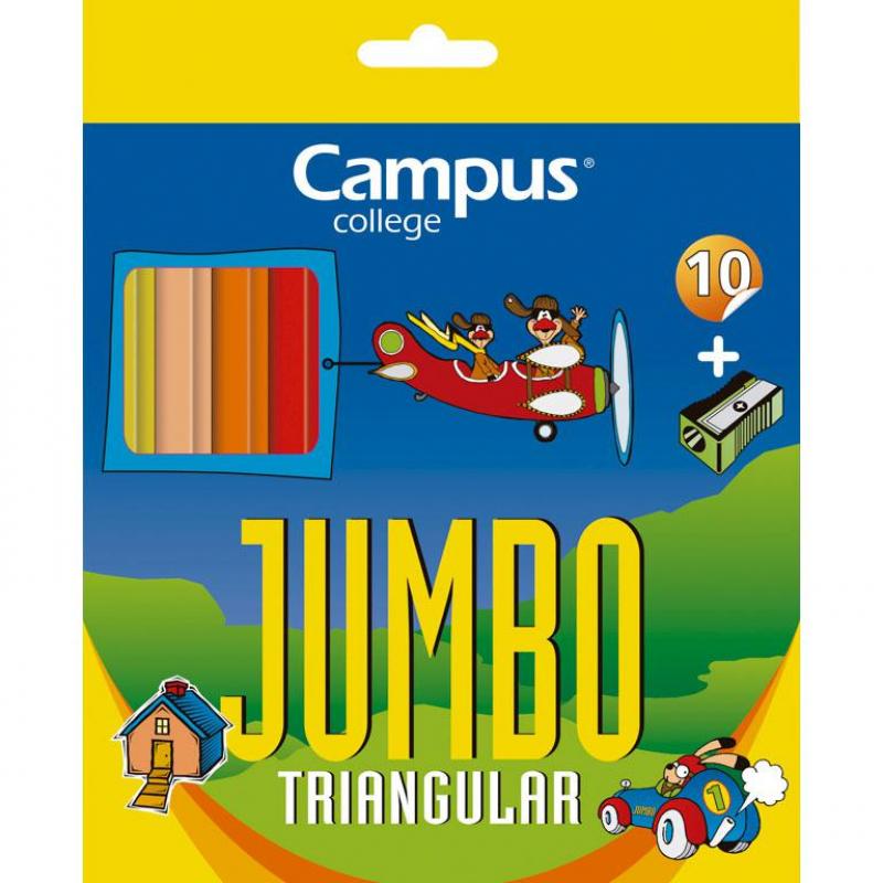 lapices-colores-campus-baby-jumbo-triangular-con-10-colores-mas-sacapuntas