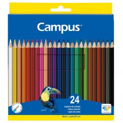 Lapices Colores Campus Hexagon.24Col