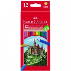 Lápices de colores FABER-CASTELL  estuche de 12