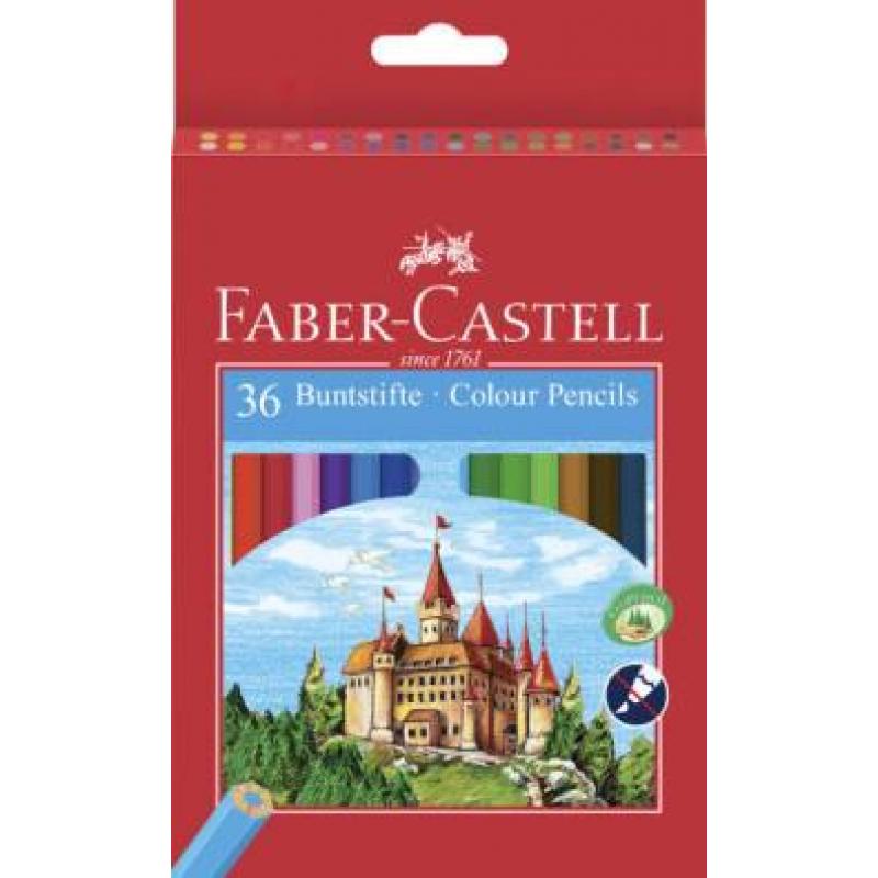 Lápices de colores FABER-CASTELL  estuche de 36