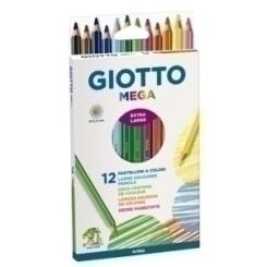 Lapices De Colores Giotto Mega Estuche De 12