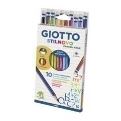 Lapices De Colores Giotto Stilnovo Borrables Estuche De 12