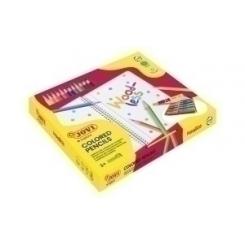 Lapices De Colores Jovi Woodless Triangular Class Pack De 288