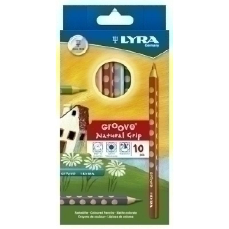 lapices-de-colores-lyra-groove-estuche-de-10