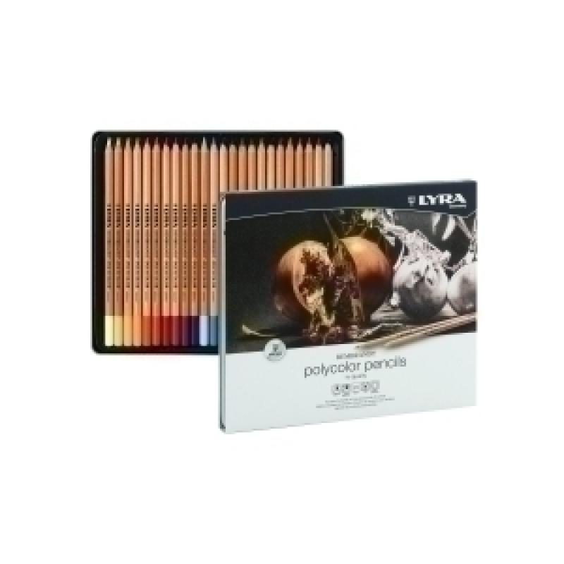 lapices-de-colores-lyra-rembrandt-polycolor-caja-metal-de-24